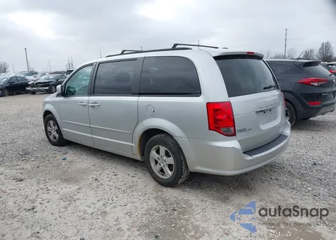 2012 Dodge Grand Caravan Sxt from USA, damaged, VIN 2C4RDGCG3CR214097